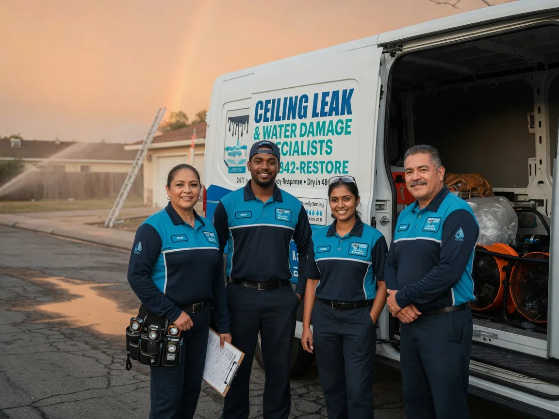 Ceiling Leak Cleanup company in Hokah, MN