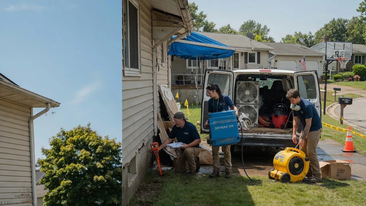 Ceiling Leak Cleanup in Hokah, MN near me
